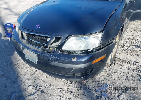 2006 Saab 9-3 2.0T from USA, damaged, VIN YS3FD49Y861015243
